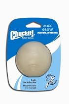 Chuckit! Max Glow Ball Medium 2.5-inch, 1 pack