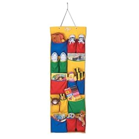 Soft Side 15-Pocket Kids' Shoe and Toy Organizer