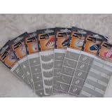 NAIL STENCILS 10 Pk