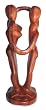 Wood statuette, 'Step Forward' Wood statuette, 'Step Forward'