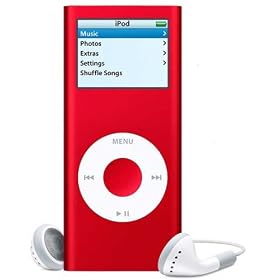 Apple iPod nano 8 GB AAC/MP3 Player Red (Product) RED (2nd Generation)