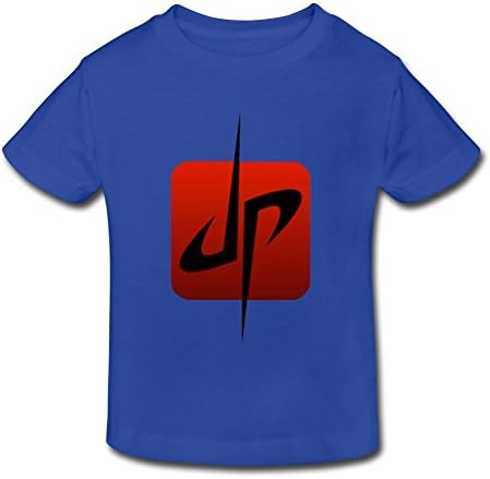 MENEO Baby Toddler Dude Perfect Logo Boys/Girls T-shirt Age 2-6 RoyalBlue 3 Toddler