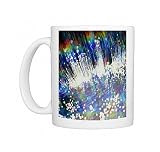 Optical fibres, special effects photo Photo Mugs