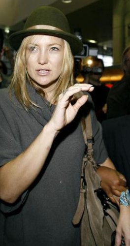 Kate Hudson Ladies' Black Fedora