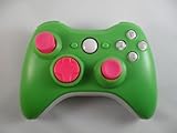 Xbox 360 Modded Controller (Rapid Fire Mod) - Green & Pink MW2 Black Ops