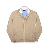 Paul Fredrick Linen/Cotton Blend Button Front Cardigan