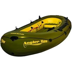 Click here to buy Kwik Tek 6 Person Airhead Angler Bay Inflatable Boat.