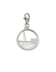 Rembrandt Charms Washington Monument Charm with Lobster Clasp