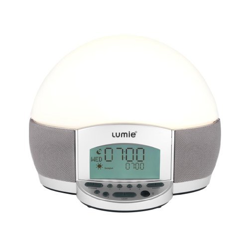 Lumie Bodyclock ELITE 300 Wake-up Light Alarm Clock with Full Suite of Wake/Sleep Audio Features by Lumie
