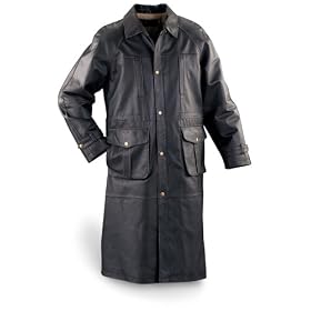 Guide Gear� Leather Bighorn Duster Brown by Guide Gear