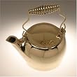 Hearth Magic Polished Brass Kettle for Fireplace