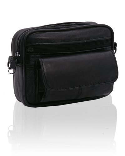 kleine G&uuml;rteltasche / Umh&auml;ngetasche Leder