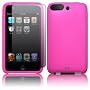 IPOD TOUCH 3RD GENERATION SILICON SKIN CASE HOT PINK WITH SCREEN PROTECTOR PART OF THE QUBITS ACCESSORIES RANGE
