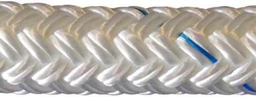 Samson Stable Braid 1/2" Double Braid Polyester Rope 50', 100', 200', 600' Lengths - 10,400 lb. Average Tensile Strength (100 ft. Hank)
