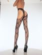 Bow Lace Garterbelt Suspender Pantyhose