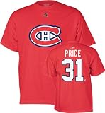 Carey Price Montreal Canadiens Red Name and Number T-Shirt - Small