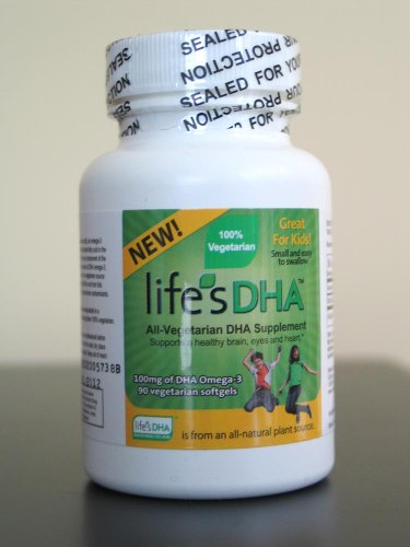 Martek Life's DHA Omega-3 DHA 100mg 90 All-vegetarian Softgels Kids