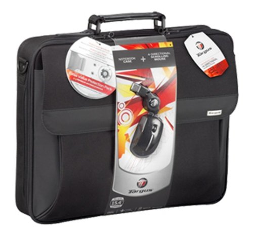 Targus BEU3009P Case + Portable Mouse Notebook-Tasche 15,4 Zoll schwarz