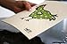 Swedish Treasures Wet-it! Cleaning Cloth, Spotted Green Chicken, Super Absorbent, Reusable, Biodegradable, All-purpose