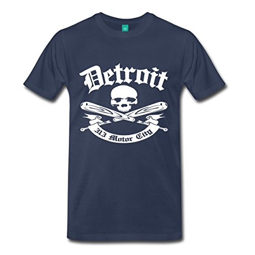 Detroit 313 Motor City Men's Premium T-Shirt by Spreadshirt