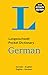 Langenscheidt Pocket Dictionary German: German-english/ English-german (Langenscheidt Pocket Dictionaries) (English and German Edition)
