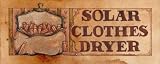 Solar Clothes Dryer - Diane Knott Art Print Poster 20 x 8 by FramingMOVIES.com