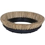 Oreck Commercial 237048 Natural Fiber Union Mix Polishing and Light Scrubbing Orbiter Brush, 12" Diameter, For ORB550MC Orbiter Floor Machine
