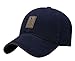 ERIC YIAN Baseball cap Twill Adjustable Hat Men Women Cotton Goft Outdoor Headwear