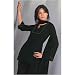 Black Set With Gray Trim (Petite, Tall & Misses Sizes XS-3X)