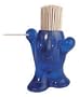 Koziol Design PicNix Party Animal Toothpick Holder, Blue