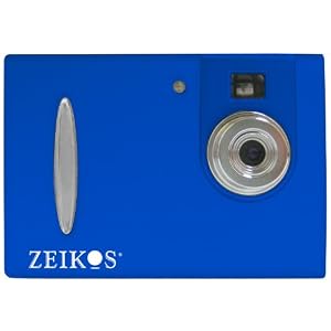 Zeikos ZE-DC26-BL 3-in-1 Digital Camera (Blue) by Zeikos
