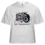 got megapixels? digital photography White T-Shirt Cool White T-Shirt by CafePress