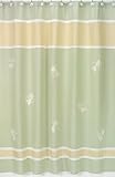 Green Dragonfly Dreams Kids Shower Curtain