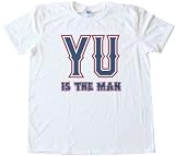 YU IS THE MAN - TEXAS RANGERS YU DARVISH Tee Shirt Gildan Softstyle White (XL)