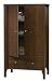 Child Craft Bridge Armoire, Dark Alder