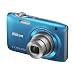 Nikon COOLPIX S3100 Compact Digital Camera - Blue (14MP, 5x Optical Zoom) 2.7 inch LCD