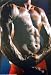 Sexy Male Torso POSTER hot guy gay sweaty abs RARE NEW 24" x 36"
