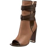 Jean-Michel Cazabat Women's Didi Open-Toe Boot,Desert/Godiva,36.5 EU/6.5 M US