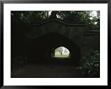 View Through Endale Arch Towards Prospect Parks Long Meadow Framed Art Poster Print by Melissa Farlow, 39x31