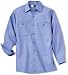 Heavy-Duty Solid Long-Sleeve Work Shirt UCA Charcoal L
