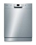Bosch SMU50M35EU Teilintegrierbarer Geschirrspüler / AAA / 12 L / 1.05 kWh / 59.8 cm / Edelstahl / Vario-Korbsystem / Aqua- und Beladungssensor