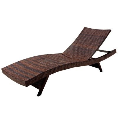 BEST Outdoor Adjustable Wicker Lounge BEST Outdoor Adjustable Wicker Lounge