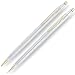 Cross Classic Century Medalist Ball-Point Pen and .05mm Pencil Set In Polished Chrome with 23 Karat Gold Plated Appointments