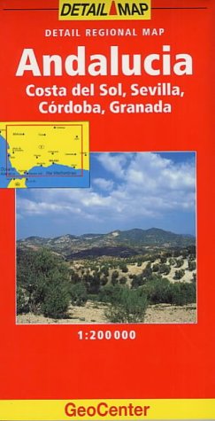 City Travel Guides Discounted  Used : Andalucia/Costa Del Sol (GeoCenter Detail Map)