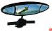 CIPA M2002 Ellipse Boat Mirror - Black