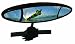 CIPA 2002 Ellipse Boat Mirror - Black