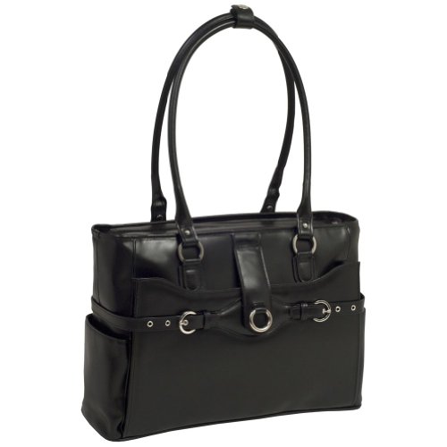 McKleinUSA WILLOW SPRINGS 96565 Black Leather Ladies' Briefcase