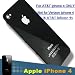 iPhone 4 Back Glass Assembly Complete with Frame Black & Tools