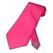 100% Silk Solid Deep PINK / Magenta Neck Tie. Men's NeckTie.
