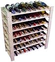 56 Bottle Modular Fir Wine Rack (Free Shipping!)